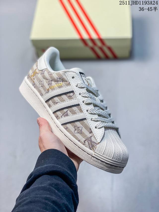 Pure Original Clot X Ad Originals Superstar "Gold Label" #Stanford Collaboratio