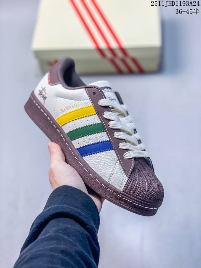 Pure Original Clot X Ad Originals Superstar "Gold Label" #Stanford Collaboration