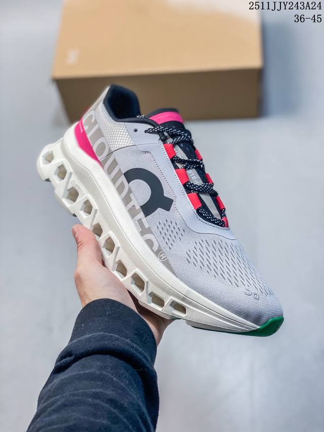 On Angpao Cloudmonster: Stylish, Trendy, Comfortable, Breathable, Non-slip, Wear