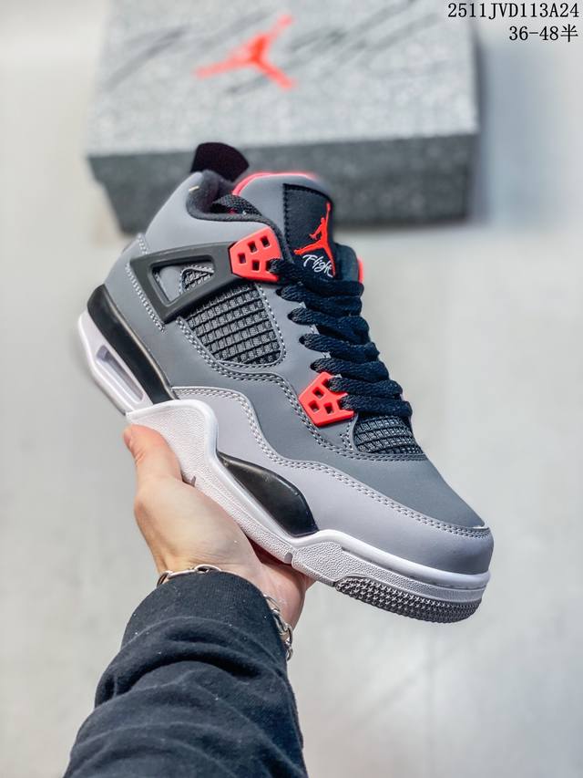 Factory Grade Nike Air Jordan 4 Retro Mid-Top Casual Sports Culture Basketball