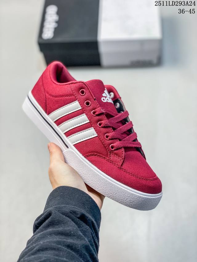 Adidas Gvp Canvas Str Trefoil Fashion Casual Sneakers Item No.: B23999 Sizes: 3
