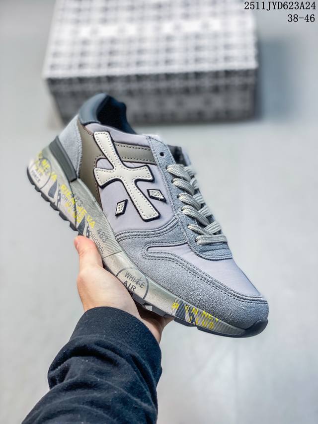 Italian footwear brand Premiata Premiata low-top versatile casual shoes Made ac