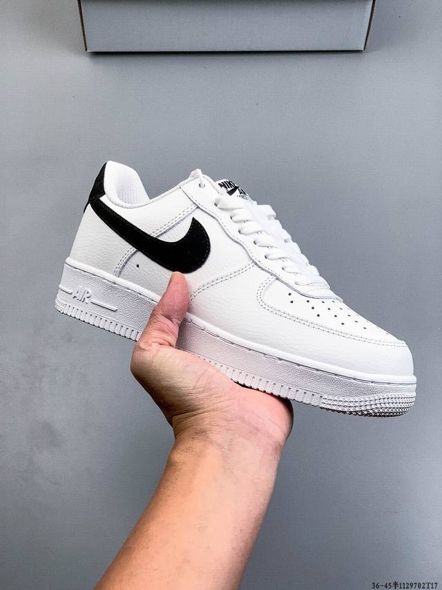 Authentic label on second-layer! Nike Air Force 1 Low, classic and versatile cas