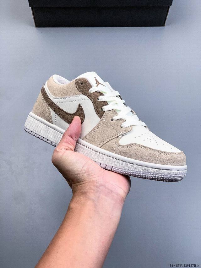 Nike Air Jordan Low 1 Classic Casual Sneakers 1129157B14 DDD