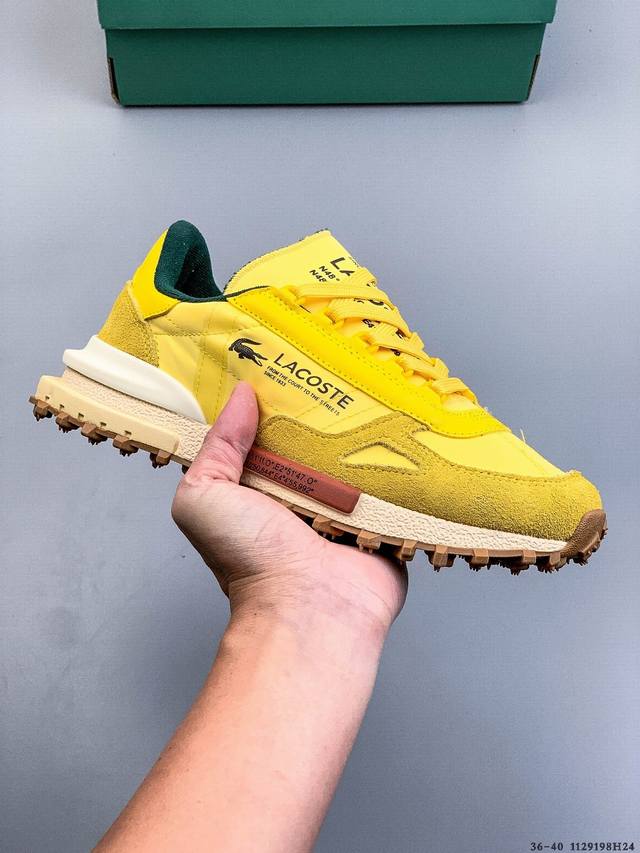 Wang Yibo's same style Lacoste French Crocodile 25 new sports casual shoes 11291