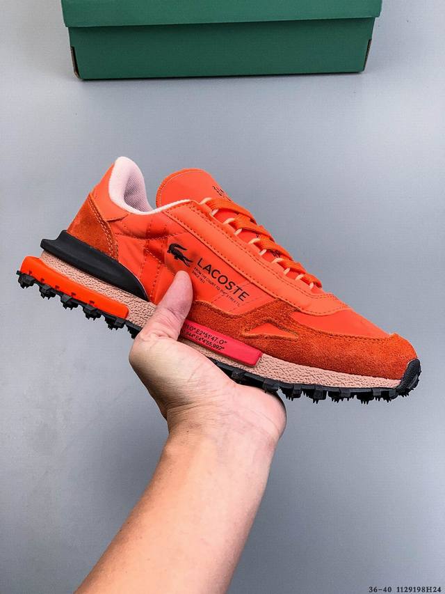 Wang Yibo's same style Lacoste French Crocodile 25 new sports casual shoes 1129