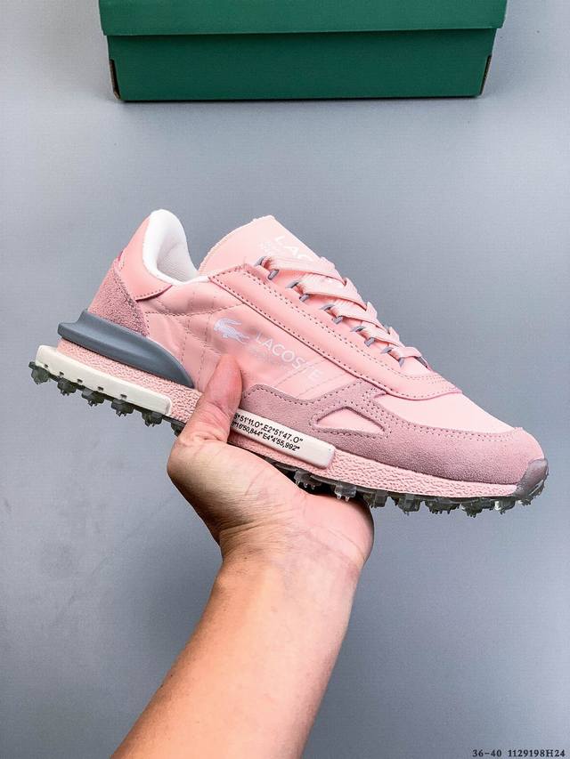 Wang Yibo's same style Lacoste French Crocodile 25 new sports casual shoes 11291