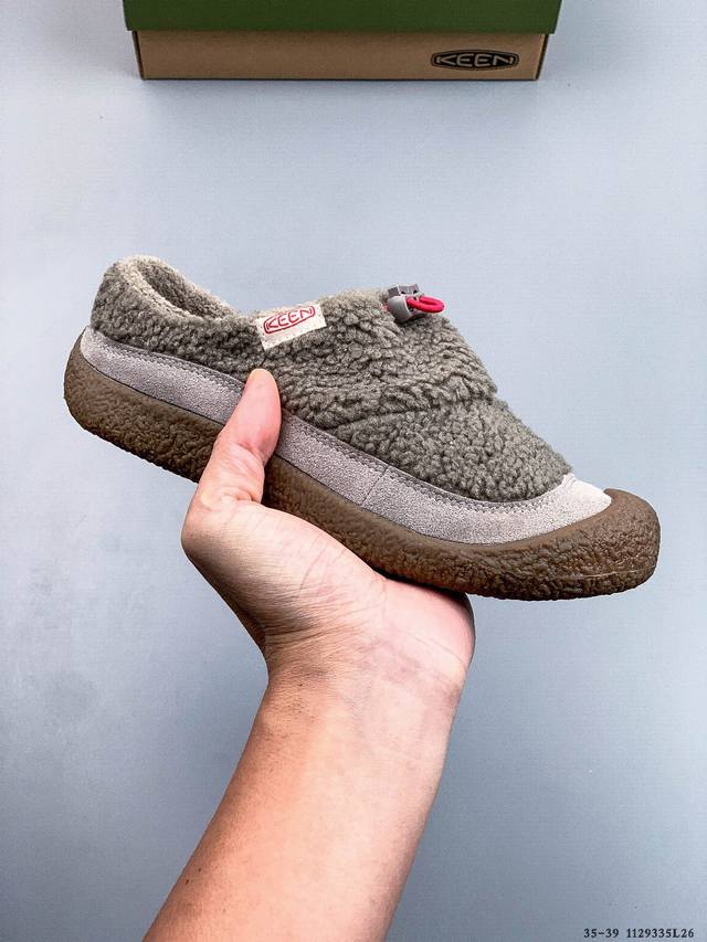 Company-grade! Keen Howser Iii Slide Autumn/Winter Warm Slip-on Women's Shoes, F