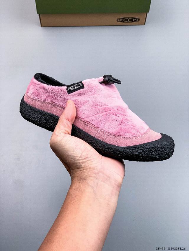 Company-grade! Keen Howser Iii Slide Autumn/Winter Warm Slip-on Women's Shoes, F