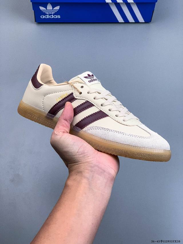 Adidas Originals Samba German Training Shoes, Anti-slip, Wear-resistant, Low-top