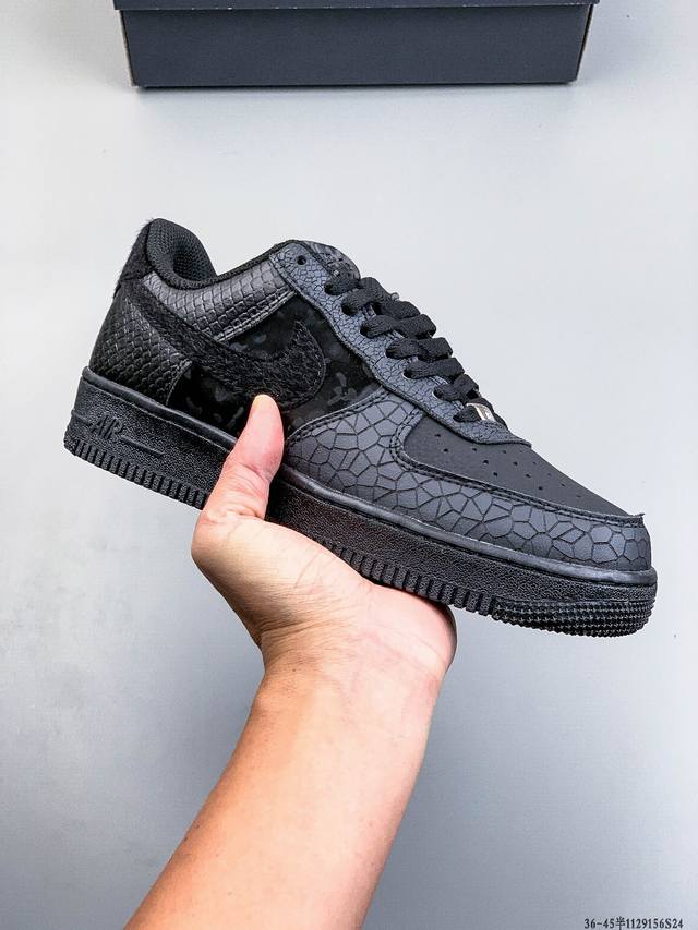 Authentic label on second-layer! Nike Air Force 1 Low, classic and versatile cas