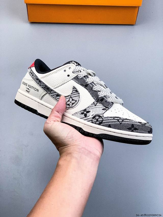 Nike Dunk SB Low Classic Low-Top Skateboard Shoes Pure Original Production Line!