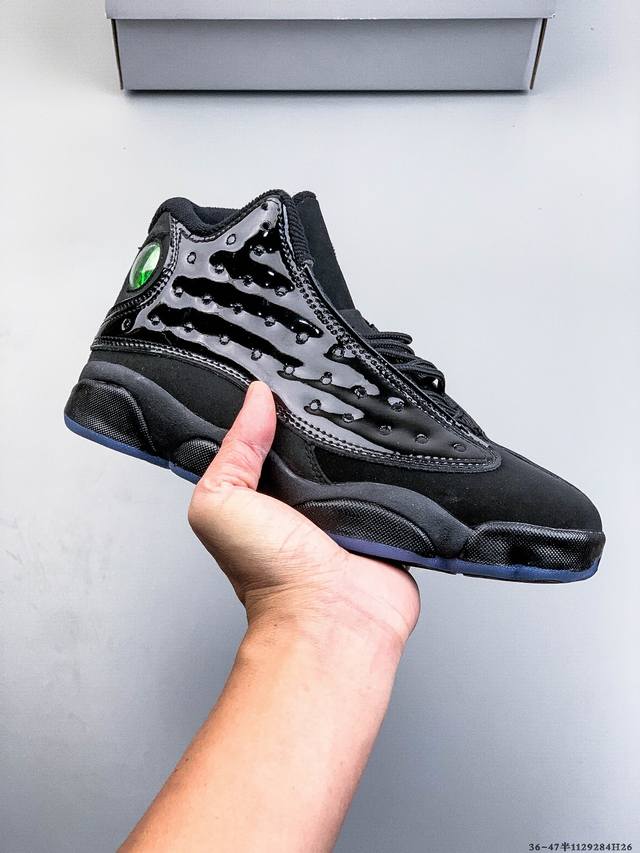 Company Grade! Air Jordan 13 Xiii Brave Blue Michael Jordan AJ13 Retro Mid-Top C