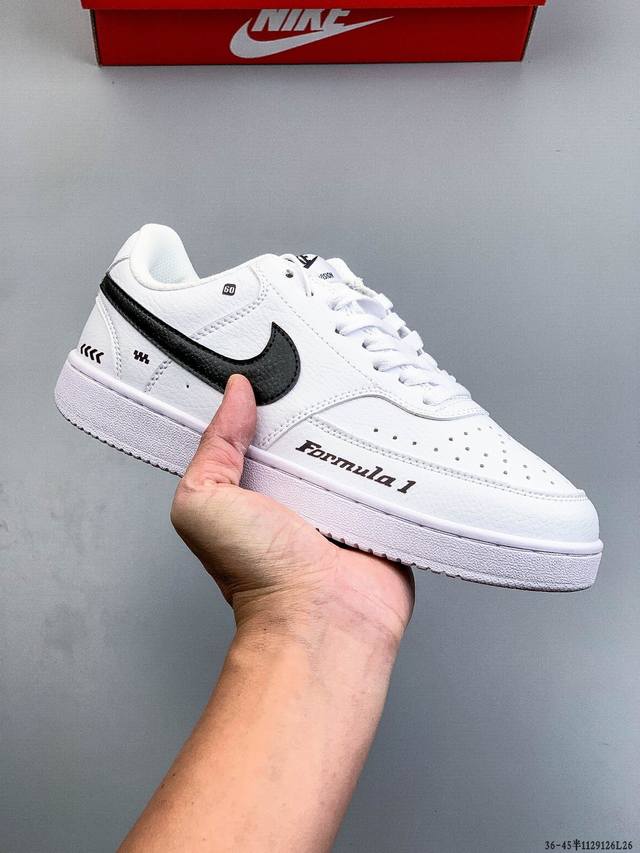 Nike Court Vision Low Leather Versatile Casual Sneakers 1129126L26 DDD