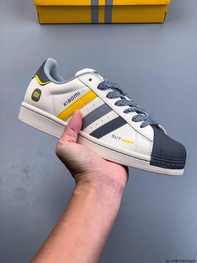 Company Grade! Adidas Superstar II New Versatile Casual Sneakers 1128105Q18 DDD