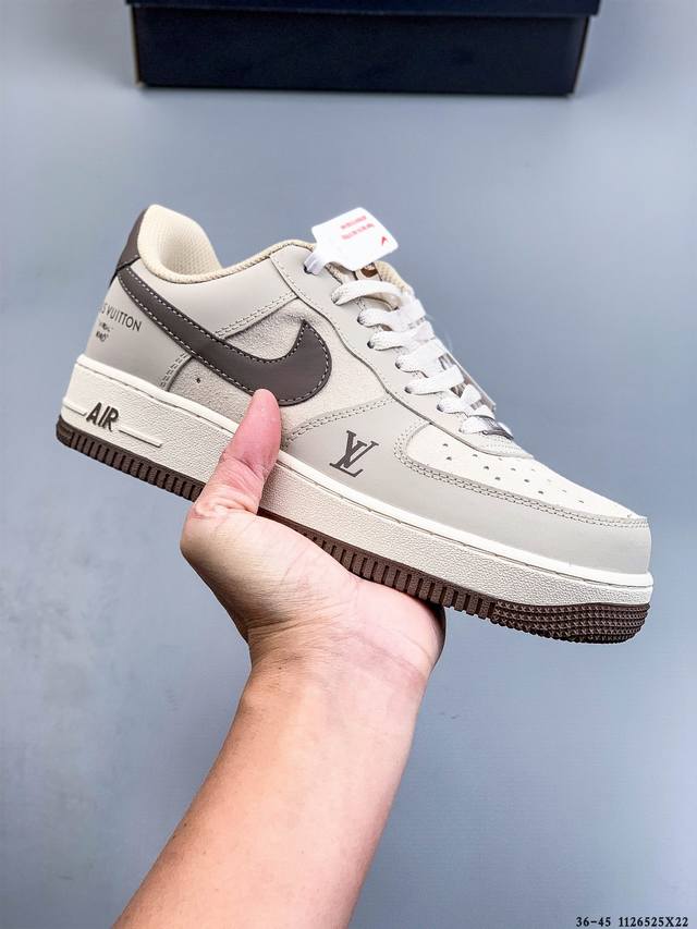 Authentic label on second-layer! Nike Air Force 1 Low, classic and versatile cas