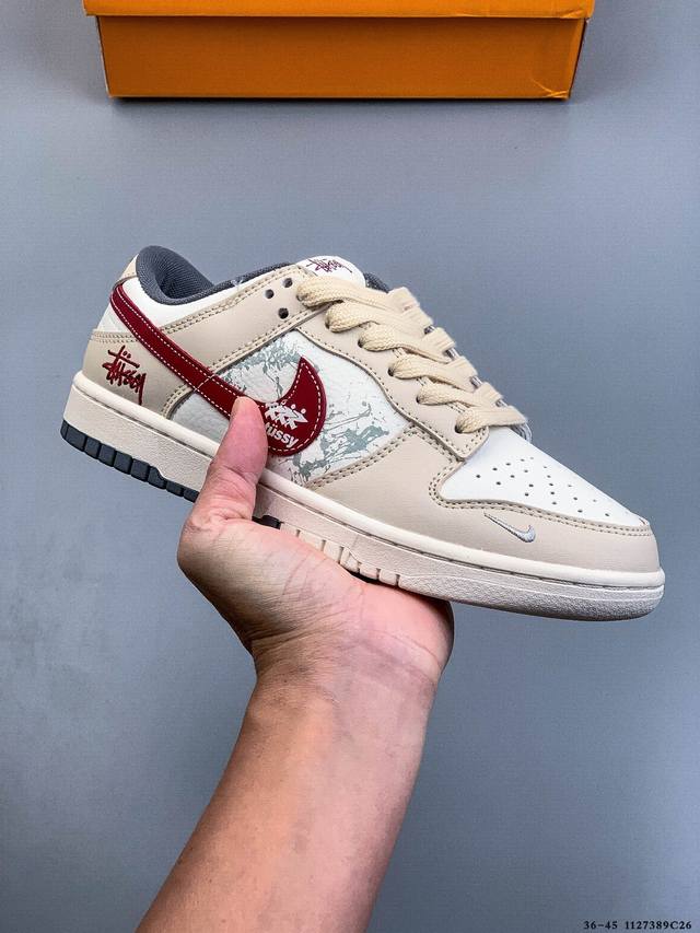 Nike Dunk SB Low Classic Low-Top Skateboard Shoes Pure Original Production Line!