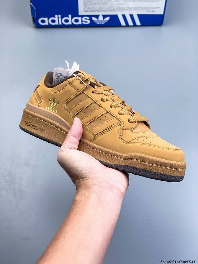 Company-grade top-tier! Adidas Originals Forum 84 Low Adv low-top versatile tren