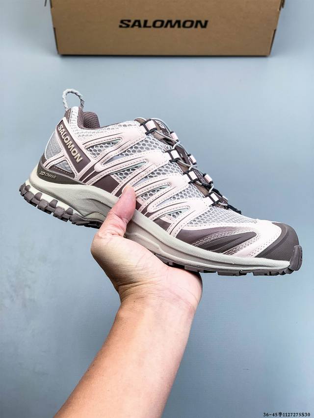 Salomon Xa pro 3D Adv Outdoor Trail Running Shoes. The upper features Sensifit t