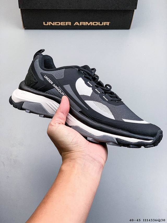 Under Armour Ua Official Trail Running Shoes 2025 New Men's Shoes Shock Absorbi