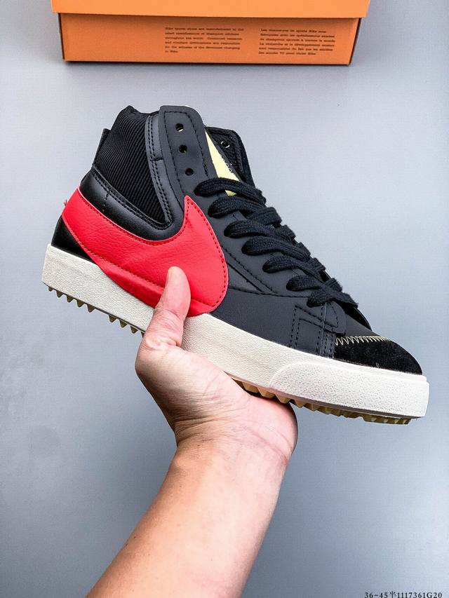 Authentic label, half size! Nike Blazer Mid 77 Vntg We Suede High-top Classic Re