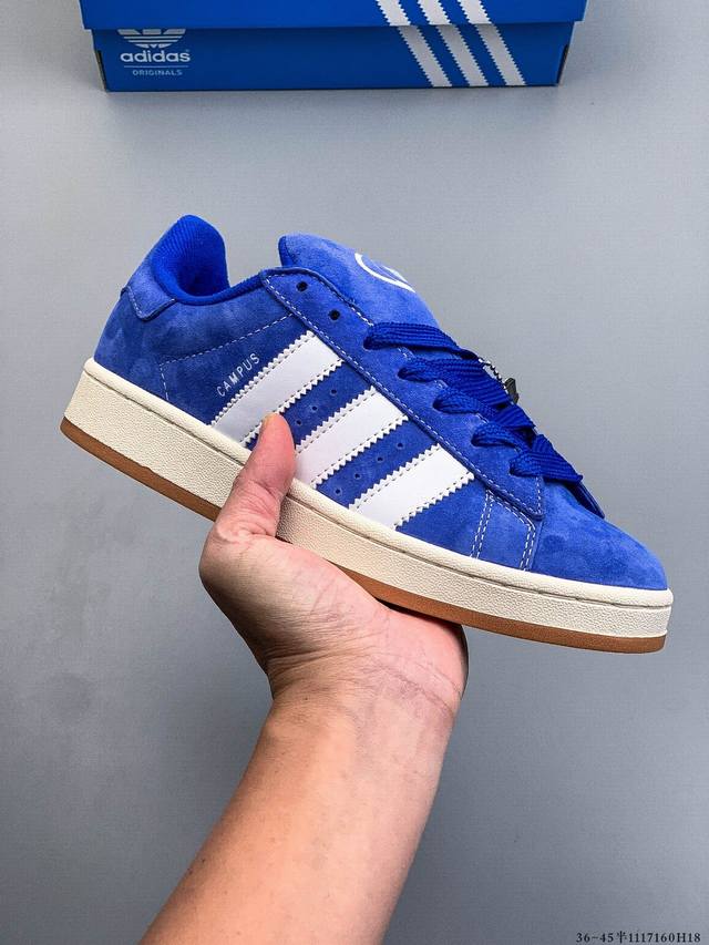 Authentic label, half size! Adidas Originals Campus 80S Classic Retro Low-Top Ve