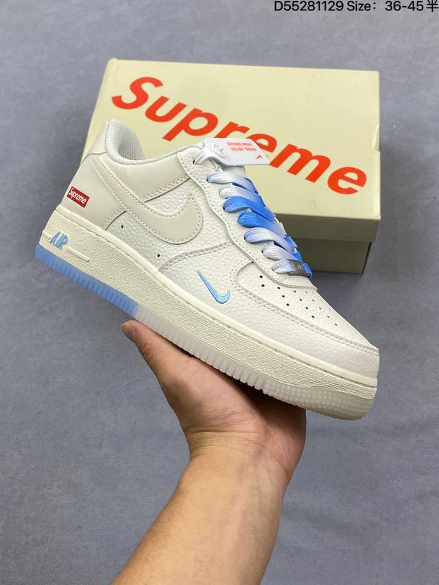 Nike Air Force 1 '07 Lv8 Authentic low-top Air Force silhouette made with origin