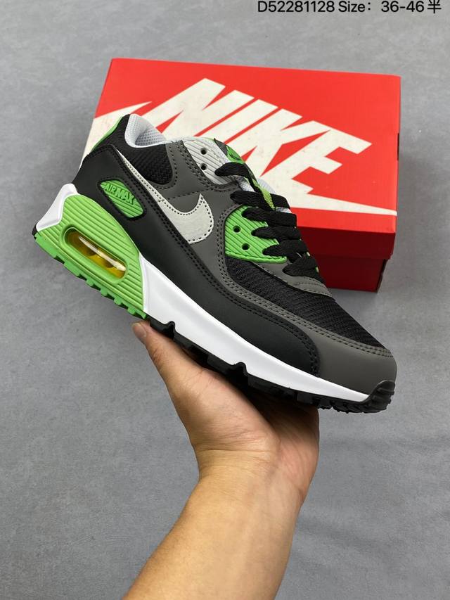 Nike Air Max 90 Original Retro Cushion Versatile Casual Sports Running Shoes Th