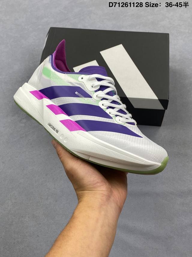 Adidas Adizero Adios 4 M Marathon Flywire Jacquard Lightweight Breathable Casual