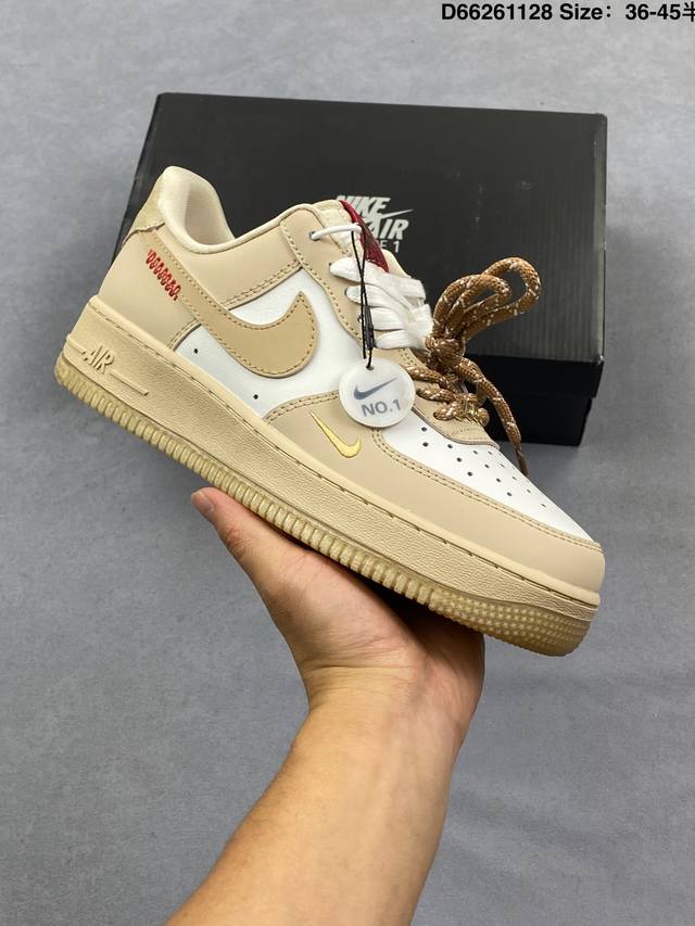Nike Air Force 1'07 Authentic low-top Air Force silhouette made with original la
