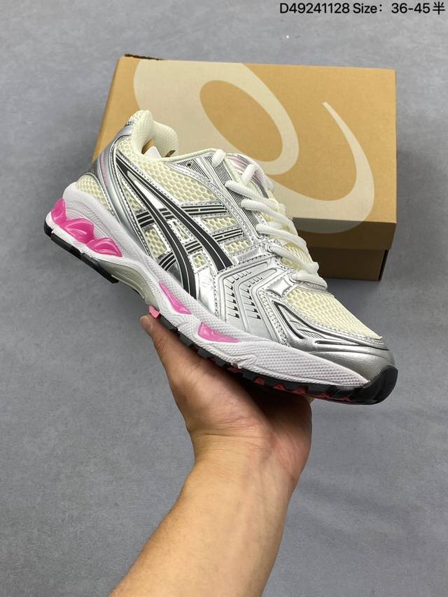Asics Gel-Kayano 14 Asics Sports Casual Breathable Professional Running Shoes Fe