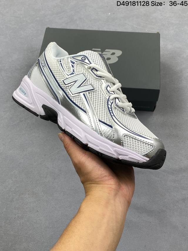 New Balance Mr740 Nb Retro Dad Style Casual Running Shoes. Features a lightweigh