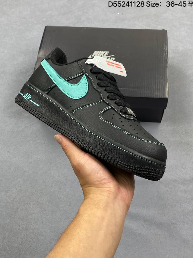 Nike Air Force 1 '07. Low-top, versatile, platform, height-increasing, casual a