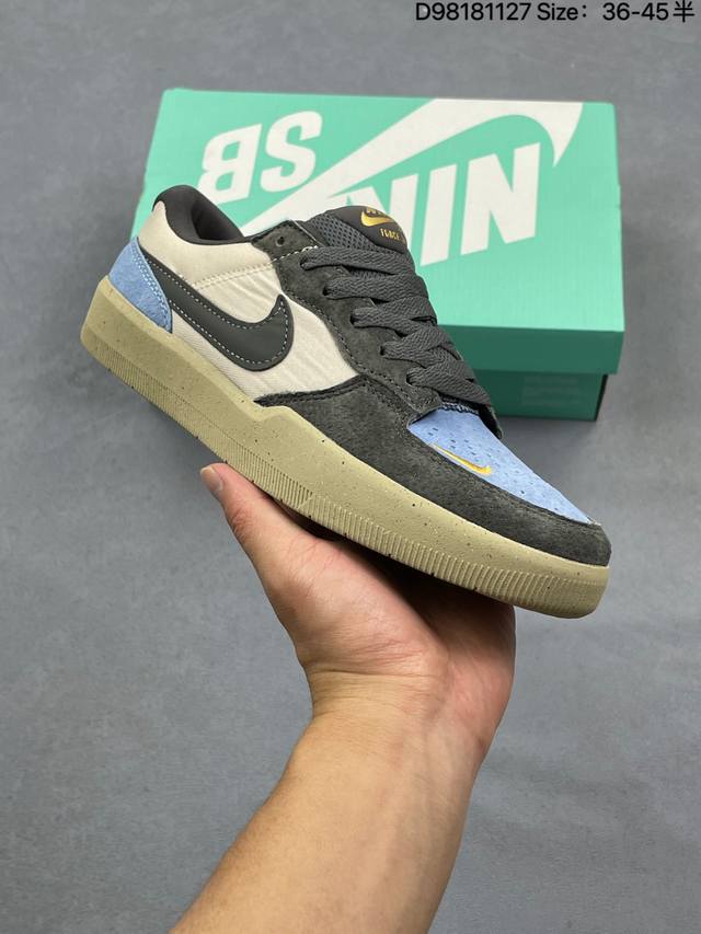 Authentic Nike SB Force 58 Low-Top Casual Sneakers This is a streetwear item tha