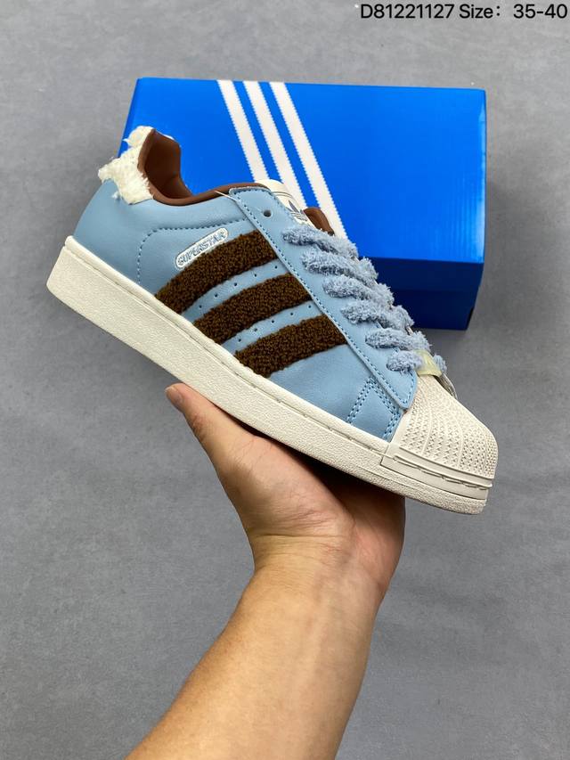 Adidas Originals Superstar "Christmas" Classic Shell Toe Series Low-Top Versatil