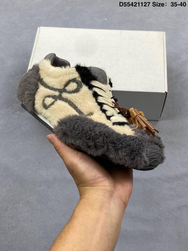 Loewe Ballet Runner 25Ss Spring New Popular Ballet Shoes Sizes: 35 36 37 38 39 4