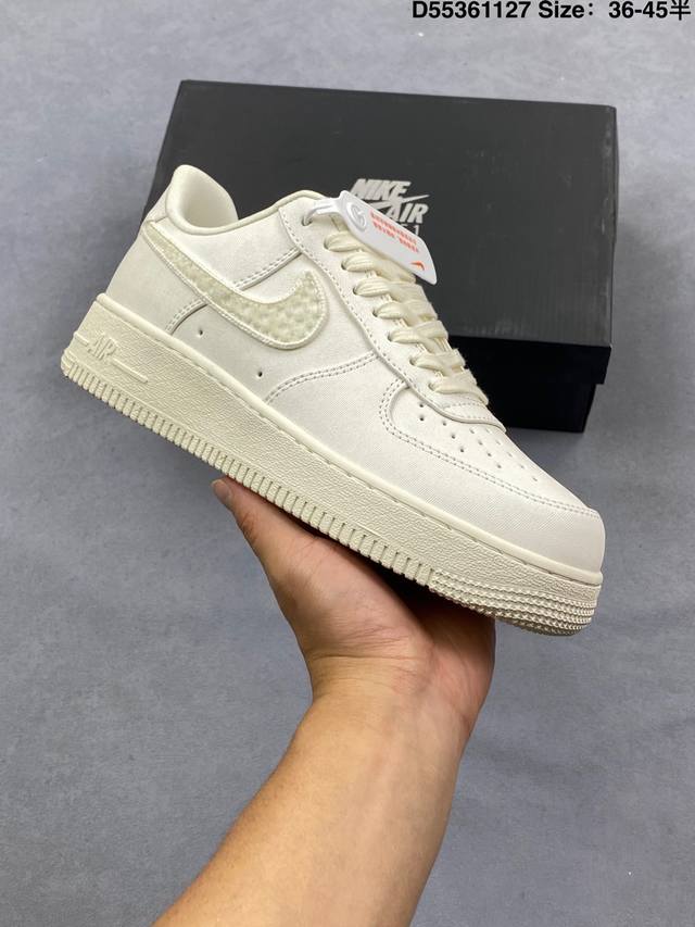 Nike Air Force 1 '07 Low-top Versatile Casual Sneakers. Soft, responsive cushio