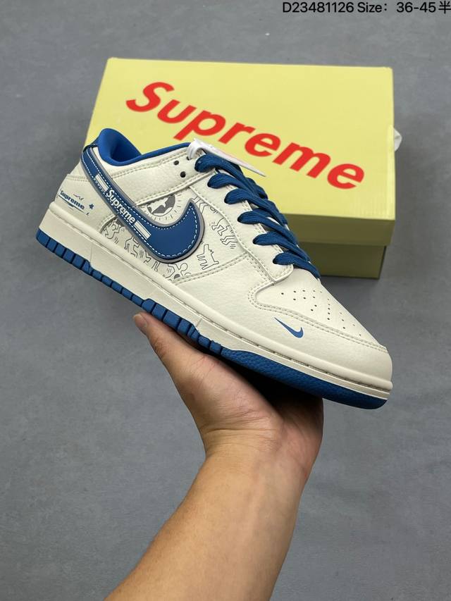 Nike SB Dunk Low Pro Retro Low-Top Casual Sports Skateboard Shoes. Featuring so