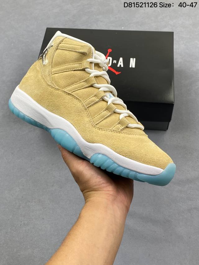 Pure Original Nike Air Jordan 11 Retro Concord AJ11 Michael Jordan High-Top Spo