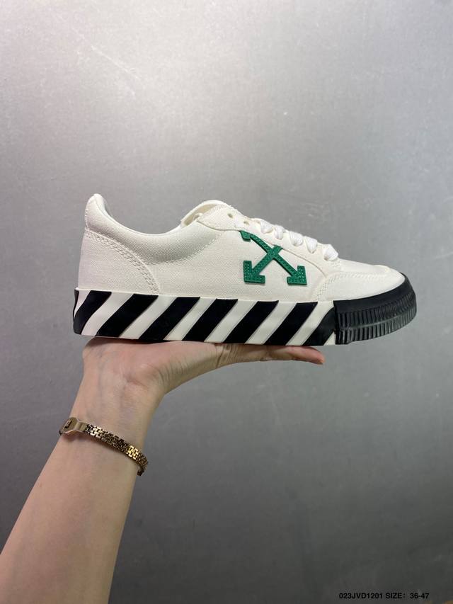 Off-White New Round Toe Lace-up Low-top Sports Sneakers, Running Shoes, Multi-co