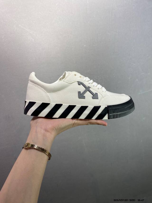 Off-White New Round Toe Lace-up Low-top Sports Sneakers, Running Shoes, Multi-co