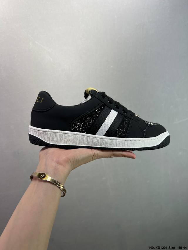 Gucci Distressed Screener Sneaker Official Synchronized Classic Original Retro