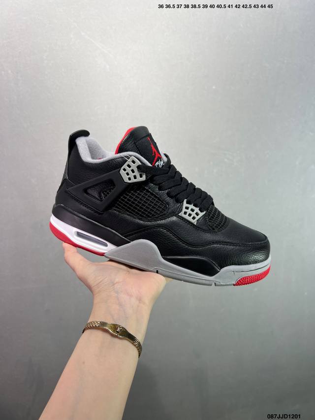Aj4 Air Jordan 4 Retro "Infrared" Aj4 Men's Basketball Shoes Produced by a major