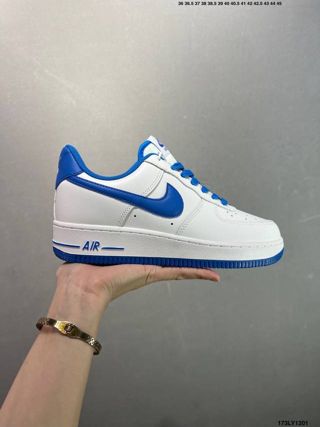 Nike Air Force 1 '07 Low-top versatile casual sneakers. Soft, responsive cushio