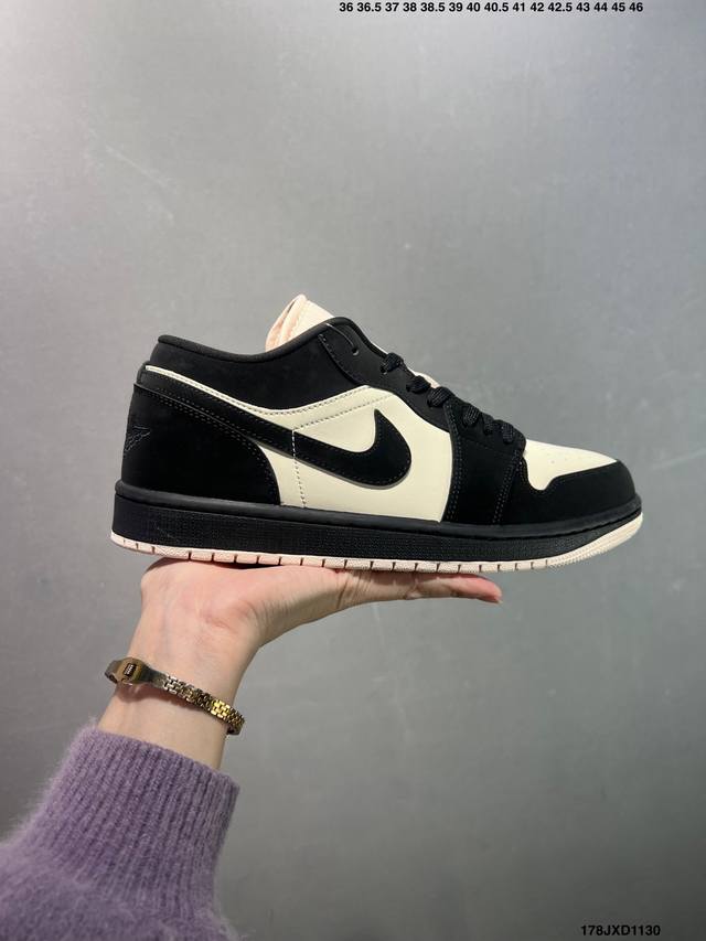 Factory Grade Nike Air Jordan 1 Low AJ1 Low-Top Casual Sneakers, Synchronized w