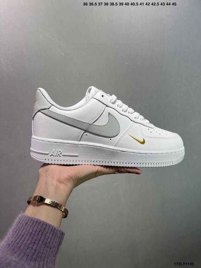 Nike Air Force 1 '07 Low-top versatile casual sneakers. Soft, responsive cushio