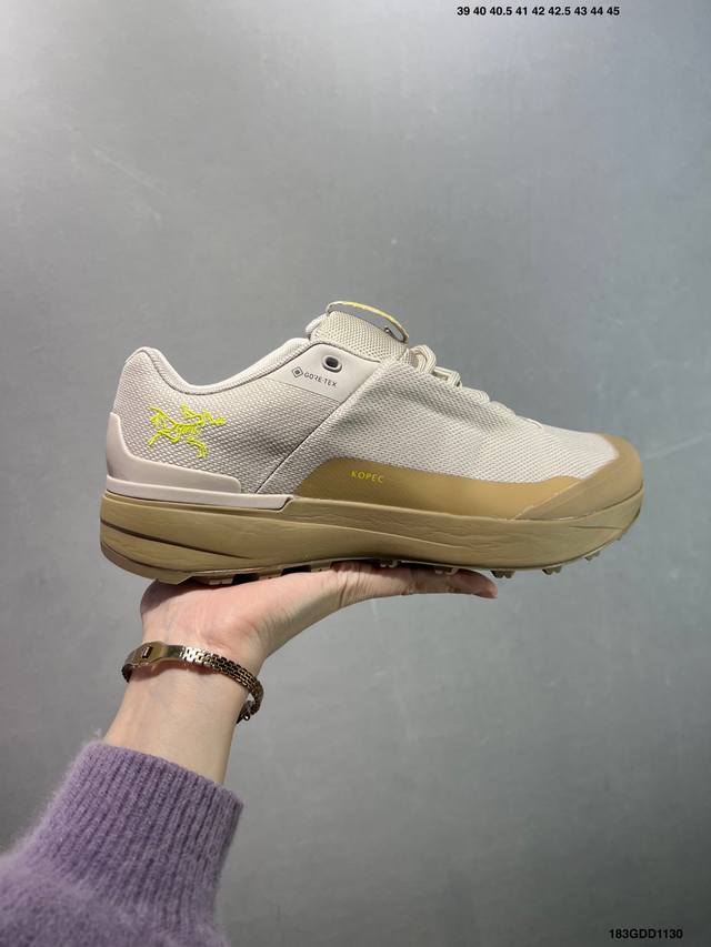 Company-grade Arcteryx Norvan Kopec GTX Waterproof Low-top Outdoor Hiking Shoes