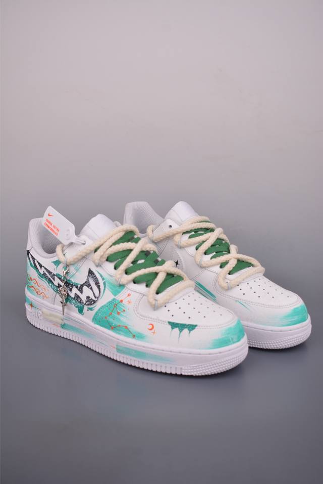 Nike Air Force 1 Low (12 Constellations) Made with original last and cardboard,