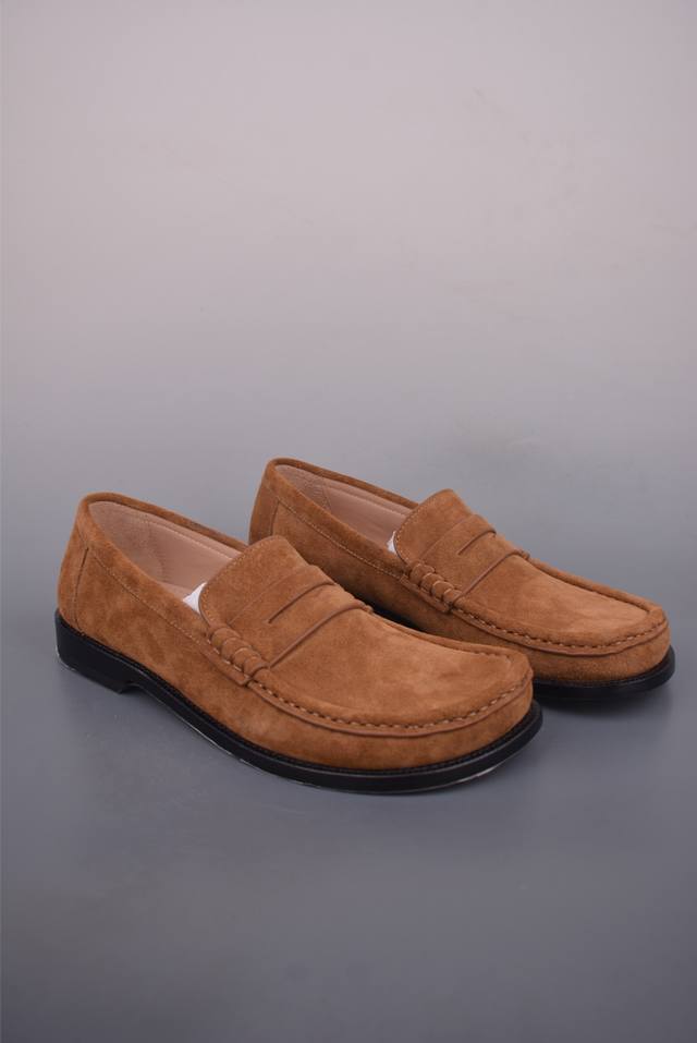 Loewe Old Money Loafers Maillard Color Scheme Old Money Style Loafers Dongguan M