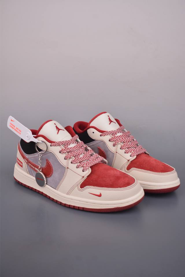 Nike Jordan Air Jordan 1 Supreme Collaboration Highly Recommended, Genuine Fact